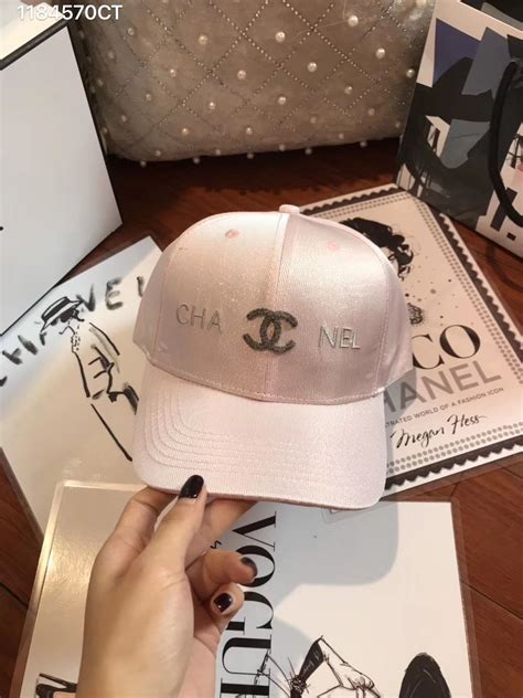 chanel pink hat|woman caps for women chanel.